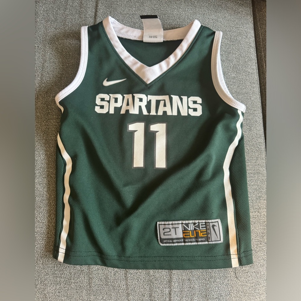 MSU Spartan Toddler Jersey